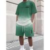 Herrenmode T-Shirt Shorts Zweiteiler geeignet für Sport und Freizeit