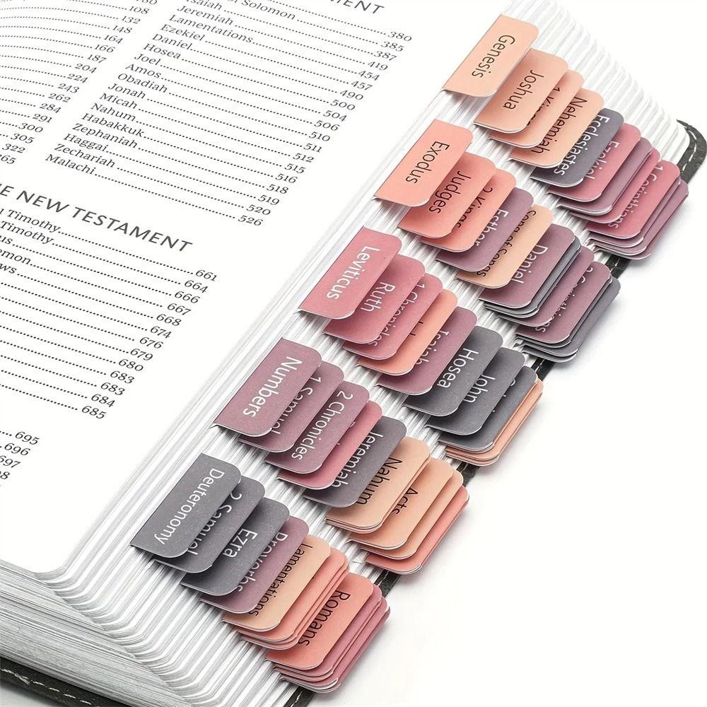 Writable Bible Index 5 Sheet Bible Label Book Accessories Bible Sticker  Bookmark