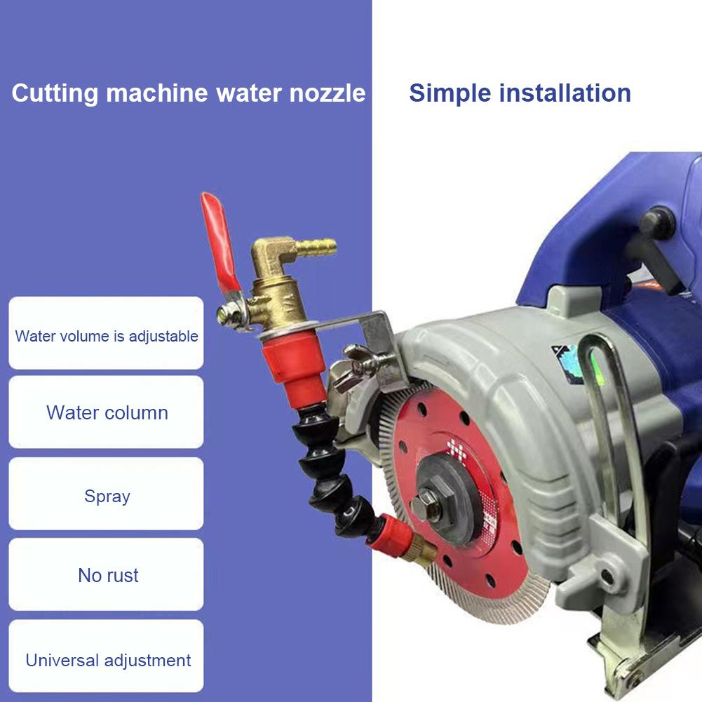 Universeller Staubentferner, Wassersprüher, staubdicht, Kühlmittelvernebelung, Hochgeschwindigkeits-Winkelschleifer, Schneidemaschine für Marmor, Ziegel, Fliesen