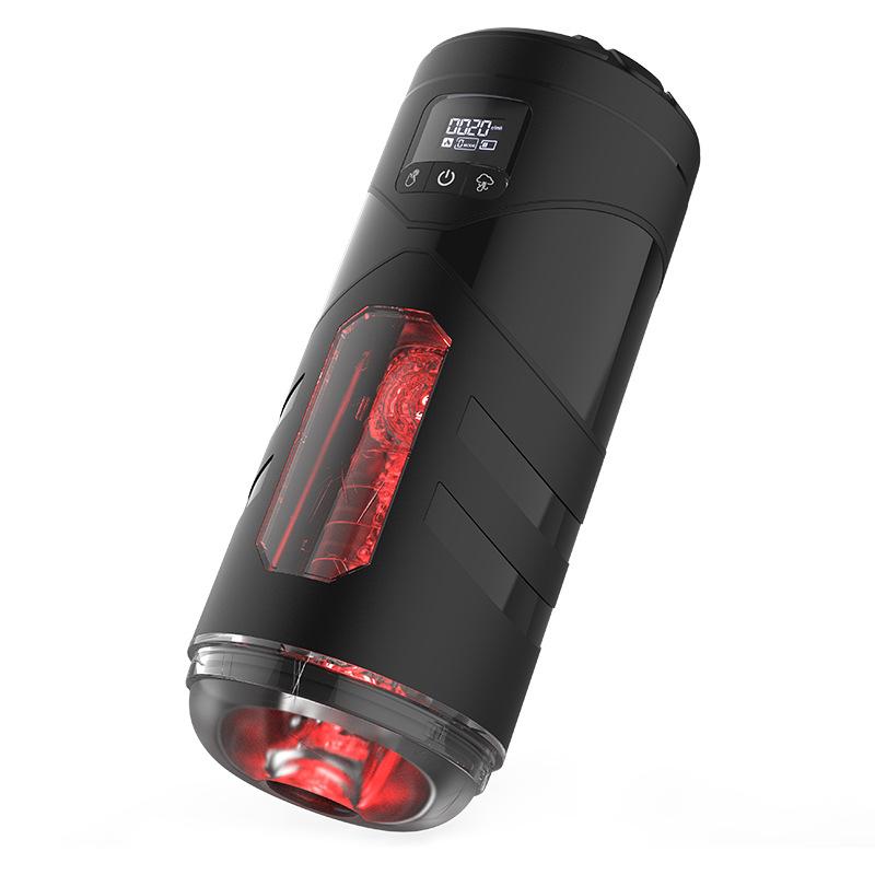 Automatic Male Masturbator Cup Sucking Vibration Blowjob Masturbation Real Heated Vagina Pocket Adults Sex Machines Toys for Man
