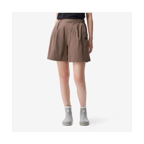 The North Face Icemax Logo Pleated Three-Quarter Sports Shorts Women shorts NS6NS31L