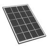 Camera Solar Charging Panel with Bracket 3W 5V Monocrystalline Silicon Type C Security Camera Solar Panel for   Devices