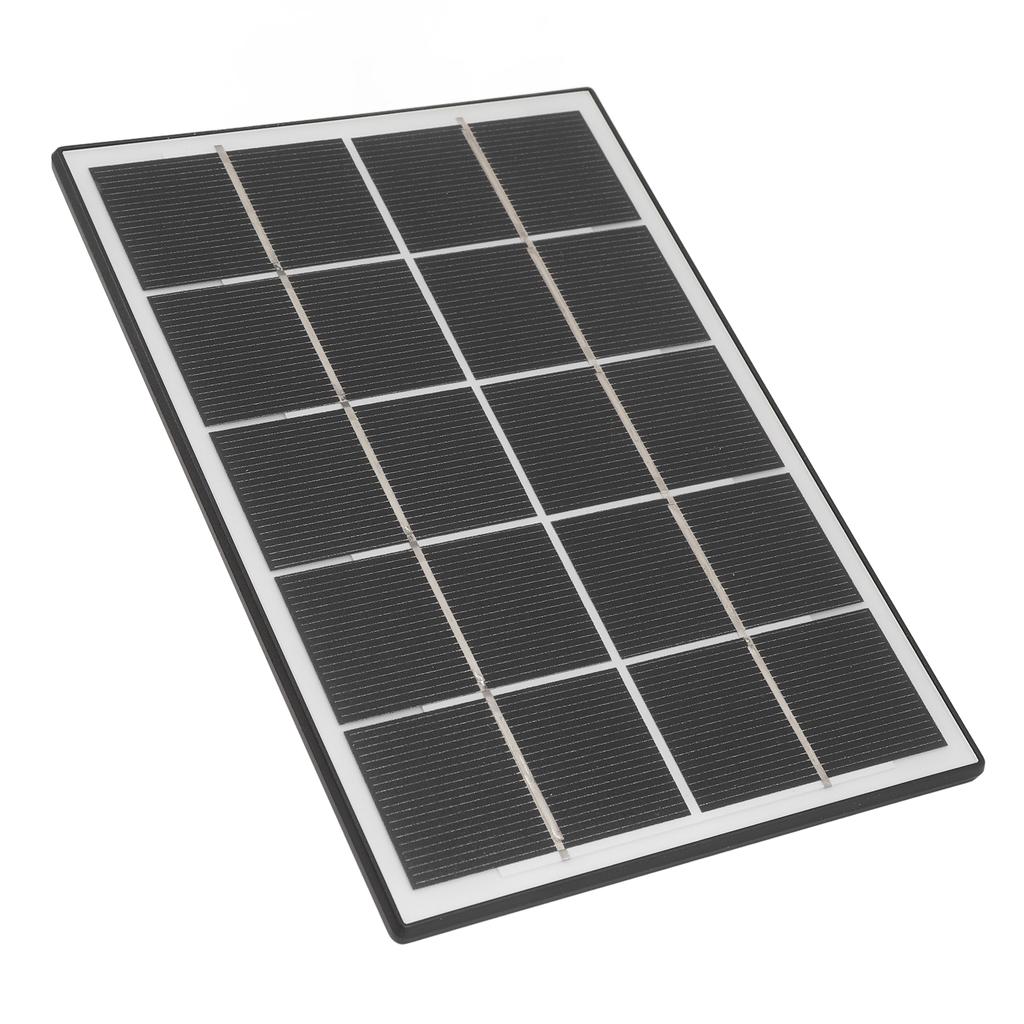 Camera Solar Charging Panel with Bracket 3W 5V Monocrystalline Silicon Type C Security Camera Solar Panel for   Devices