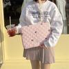 Korean Ins Style Cute Diamond Embroidery Bow Notebook Storage Bag (11/13/15 Inch)