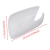 1Pc Car Side Door Wing Rearview Mirror Cover Cap for Honda Fit/Jazz 2009 2010 2011 2012 2013 Left Right Unpainted White