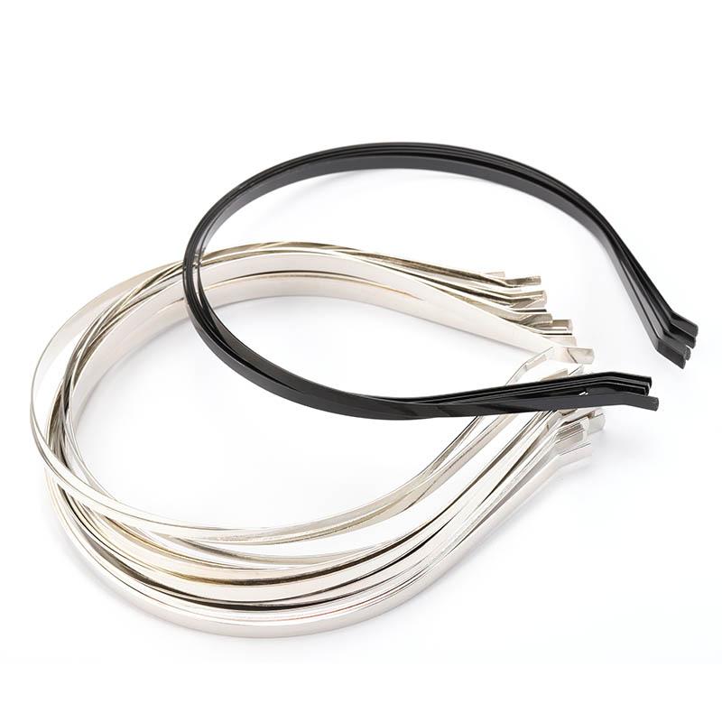 5pcs Metal Head Band Hairwear Hair Bands Blank Base Setting for Women Wedding Headwear Headband Jewelry Making Components DIY