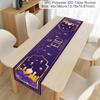 2024 Eid Mubarak Decoration Tablecloth Table Runner Banner Balloons Islamic Muslim Party Decor Ramadan Kareem Eid Al Adha Gift