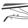 54317135351  Convertible Roof Pillar Repair Kit For BMW E46 325Ci 330Ci M3 Car Repair Tools Top C Column Repair Kit Black