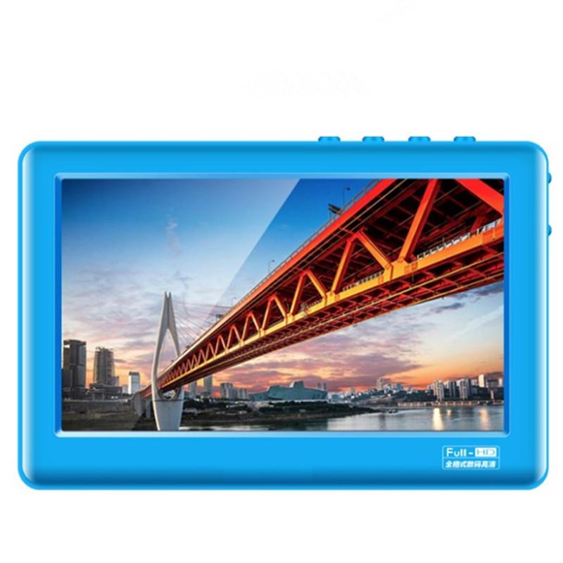 

8 ГБ 4,3-дюймовый сенсорный экран MP3 MP4 MP5 плеер цифровой видео медиа динамик поддержка TF длительное время ожидания воспроизведение музыки без потерь игра электронная книга 8GB синий