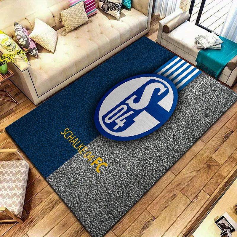 FC Schalke 04 Carpet Rug for Living Room Bedroom Home Sofa Decoration,Kids play Non-slip Floor Mat