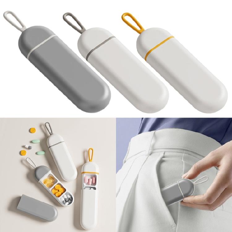 Pills Tablets Dispenser Travel Friendly Medication Organizer Medicine Holder Box
