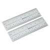 10PCS Fake Nails Measuring Ruler Professional Portable Transparent Nail Art PVC Soft Ruler for Nail Measuring Tool