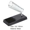 Soldering Iron Stand Single Spring Design Prevent Scalding Universal Helpful Portable Soldering Iron Holder for Electric Soldering Iron