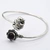 Amethyst Gemstone Ethnic Handmade Adjustable Bangle Jewelry 8 Gms BN 165