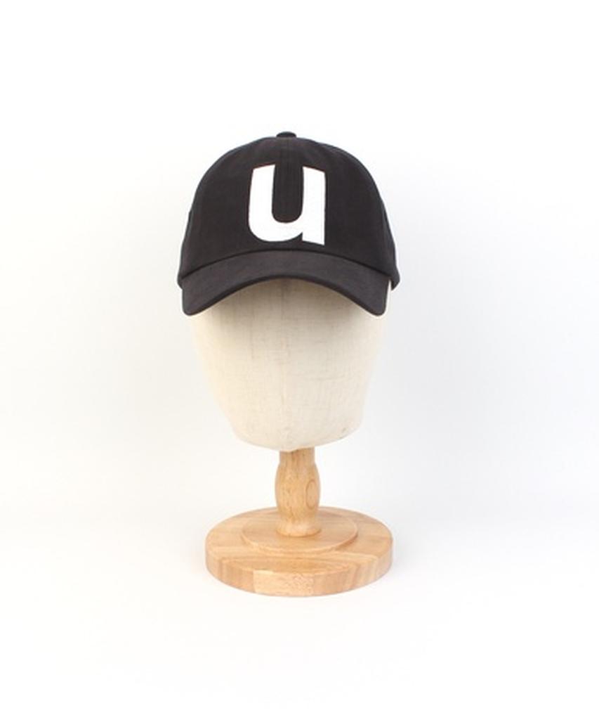 Yunibeosyeolkemiseuteuli Bold U Black Ballcap Washed Ballcap