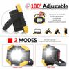 80000lm Solar Led Work Light Usb Rechargeable Energy Saving Super Bright Flashlight Camping Light