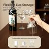 Elegant Coffee Cup Rack Detachable Jewelry Display Shelf Tea Cup Red Wine Glasses Stand  Countertop