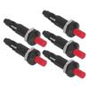 5PCS Piezo Igniter 1 Out 2 Spark PP Shell Push Button Grill Igniters for Outdoor Cooking