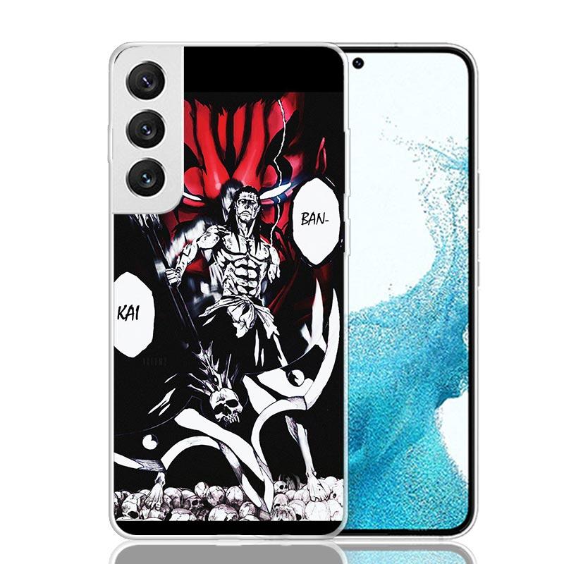 Zaraki Kenpachi Bleach Phone Case For Samsung Galaxy S26 S25 Edge S24 S23 FE S22 Ultra S21 Plus S20 + Fundas Cover Coque Galaxy