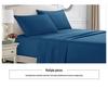 Weiou Embroidered Solid Color Four-Piece Bedding Set
