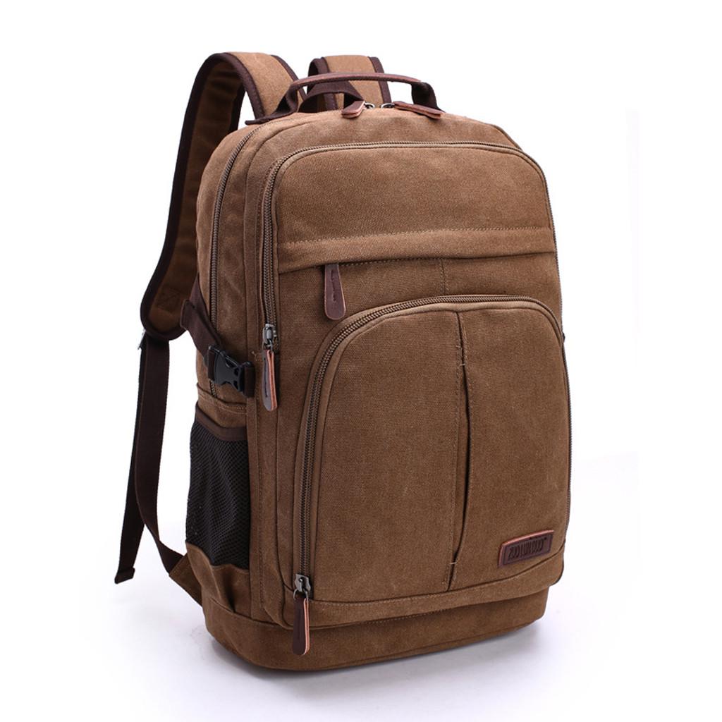 canvas computer backpack
