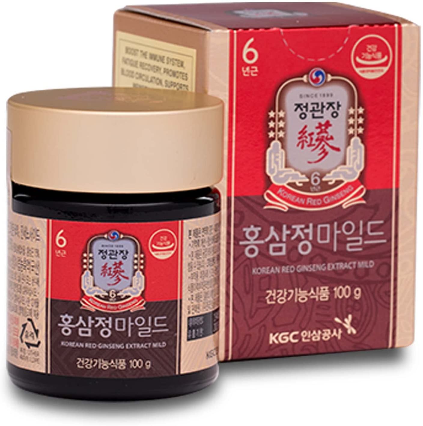 

CheongKwanJang [Концентрований екстракт корейського червоного женьшеню 100 г MILD] 6 років