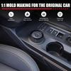 Black Alloy DRIVE MODE Adjust Knobs Ring Cover for Ford Ranger -2024