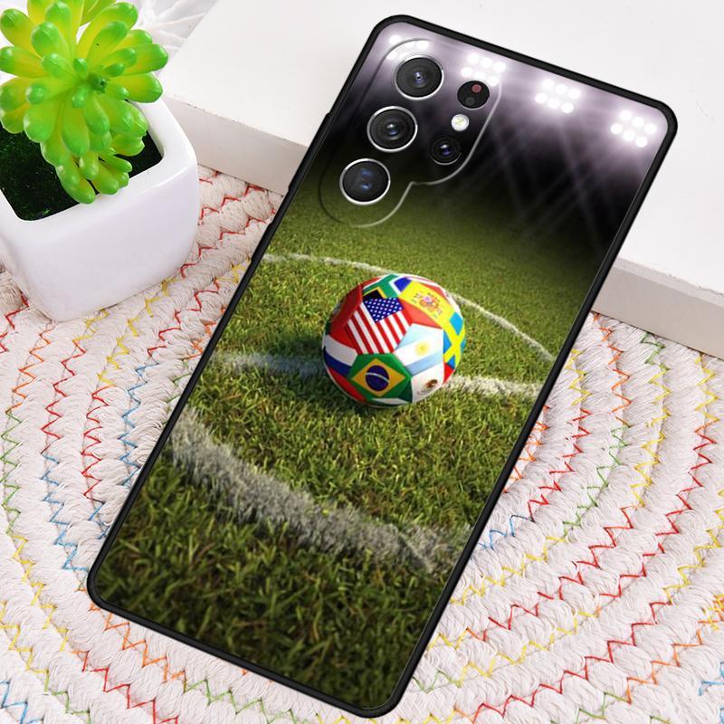 Fantasy Football Stadion Handyhülle für Samsung Galaxy note 10 pro S26 Ultra S23 S24 FE S25 S21 S22 PLUS stoßfeste Hülle