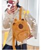 Capybara Plüsch Capybara Rucksack Tasche Niedlich Student Vielseitig Haartasche ins Soft Girl Aufbewahrung Kleiner Rucksack
