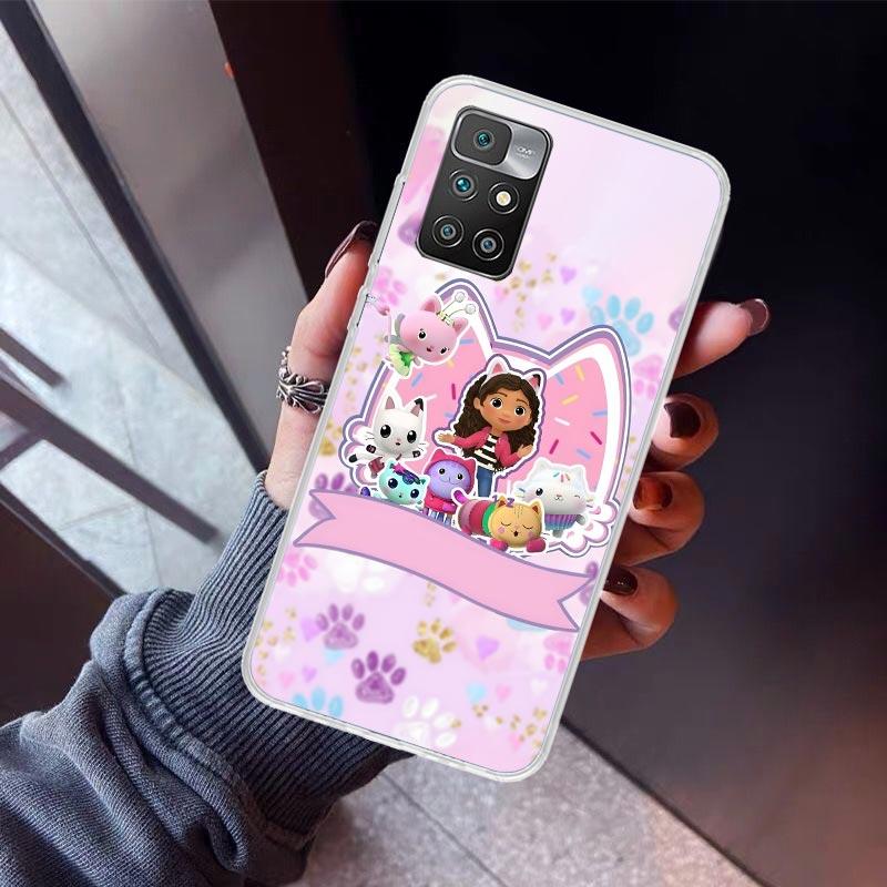 

Cartoon Gabbys Dollhouse Phone Case For Xiaomi Redmi Note 10 11 12 13 14 15 Pro Plus 11S 12S 14S 11T 11E 10S Soft TPU Back Cover Xiaomi Mi 11 Lite
