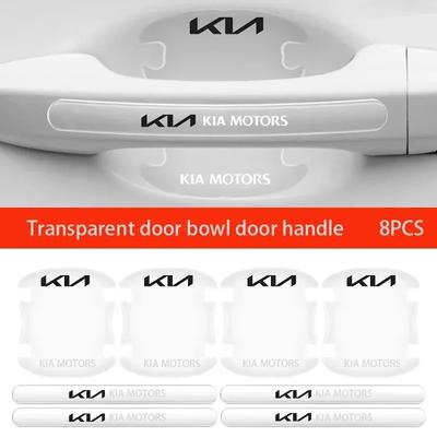 Suitable for New K3 K5 Sportage Cerato Optima Soul Rio Carens Transparent Door Handle Sticker Scratched Door Bowl Protector