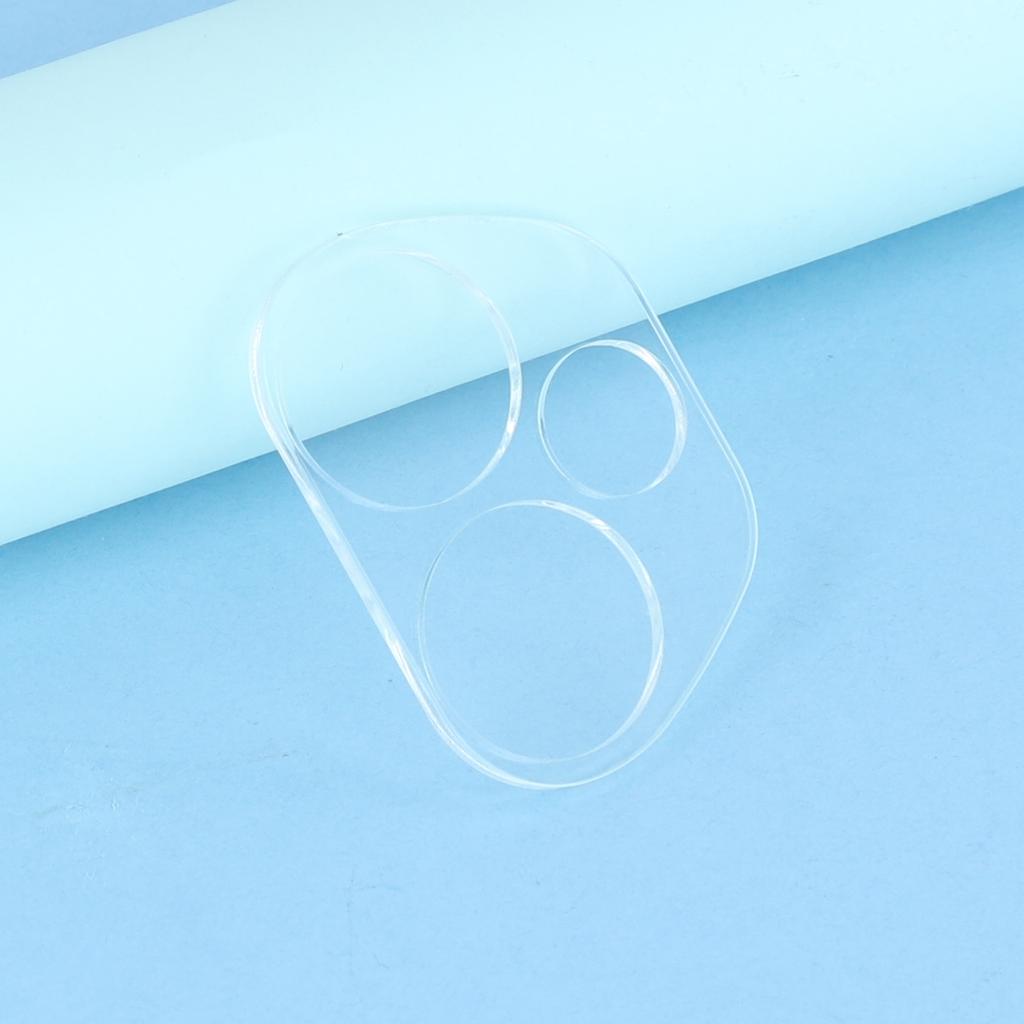 2Pcs For Honor 400 5G (Global) Camera Lens Protector 3D Arc Edge Anti-Scratch Tempered Glass Lens Film
