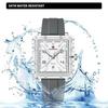 Naviforce Original Men Watch Lightweight Plastic Case Silicone Strap 50m Waterproof Luminous Pointer Square Men Fashion Casual Watch NF6112