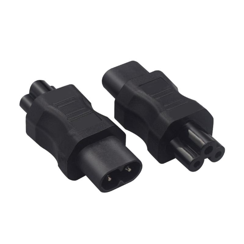 IEC320 C8 auf C5 Konvertierungsstecker Elektrische USV Wechselstrom Steckdosenadapter Stecker C8 Stecker auf C5 Buchse