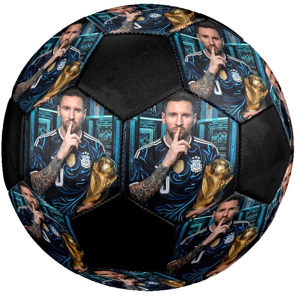 King Leo size5 Soccer Ball, colorful, suitable for all ages, machine-stitched, PVC material, competition grade,durable and high bounce