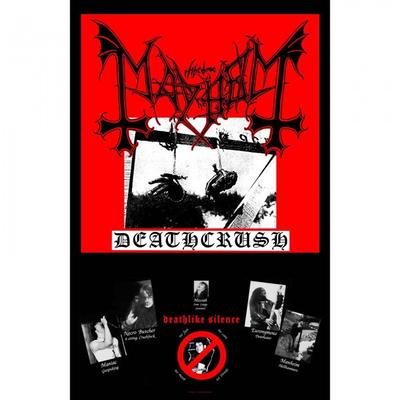 Mayhem Deathcrush Textile Poster
