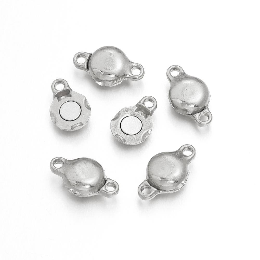 5 Sets/Lot 8x14mm 11x20mm Strong Magnetic Clasps For Jewelry Making Connectors Handmade DIY Necklace Bracelets High Quality