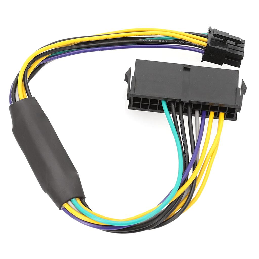 24-Pin to 8-Pin Power Cable for Optiplex 3020 7020 9020 Power Supply Cord