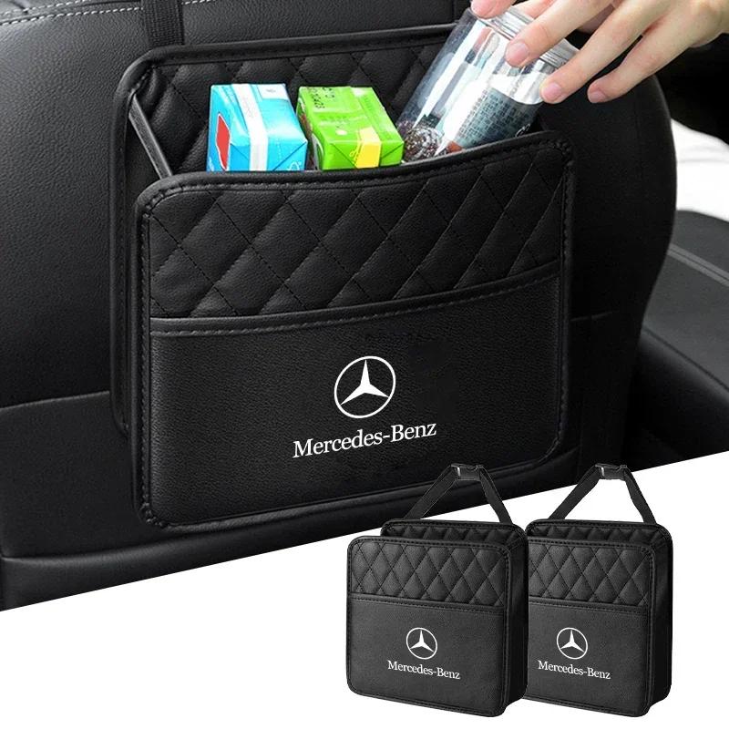 1ks Úložná závěsná taška do auta Taška na zadní sedadlo Pro Mercedes Benz C180 C200 C260 C300 W108 W124 W126 W140 W168 W169 Příslušenství