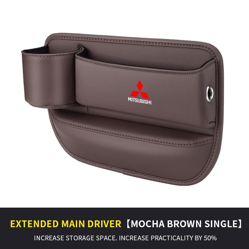 sdzh1 Car Seat Gap Multifunction Storage Box Seat Gap Cup Holder For Mitsubishi Outlander Pajero Asx Lancer Evolution X Ralliart L200