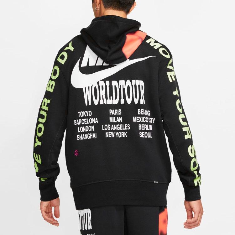 Nike World Tour Graffiti Print Hoodie DA0932-010