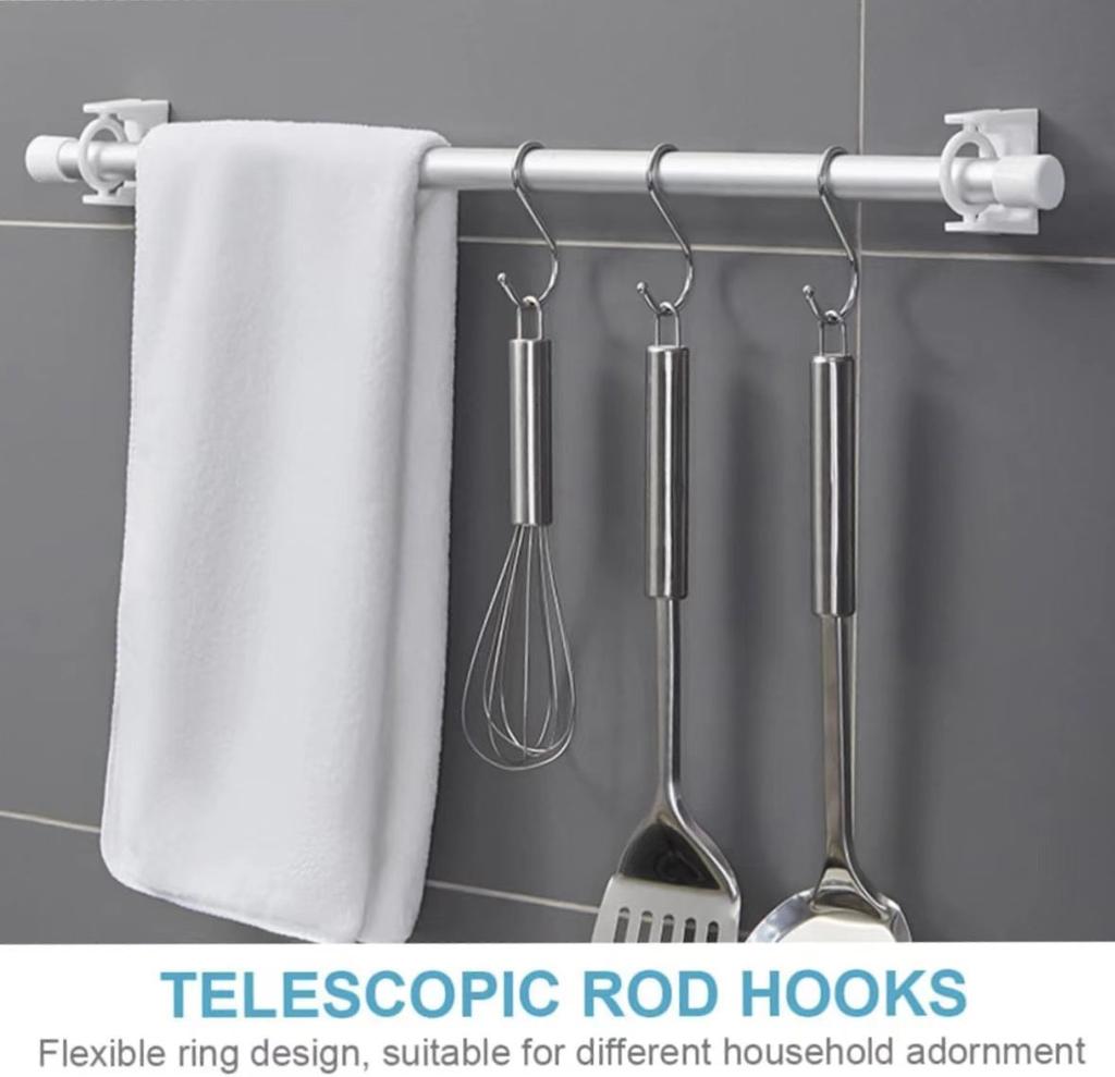 2-Piece Adjustable Rotating Ring Bracket  Free Rotation for Easy Access | Rotating Bracket / Home Installation