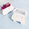Bus Shape Flower Pots Molds Silicone Molds Plasters Molds Epoxy Resin Molds Castings Molds Succulents Plant Molds