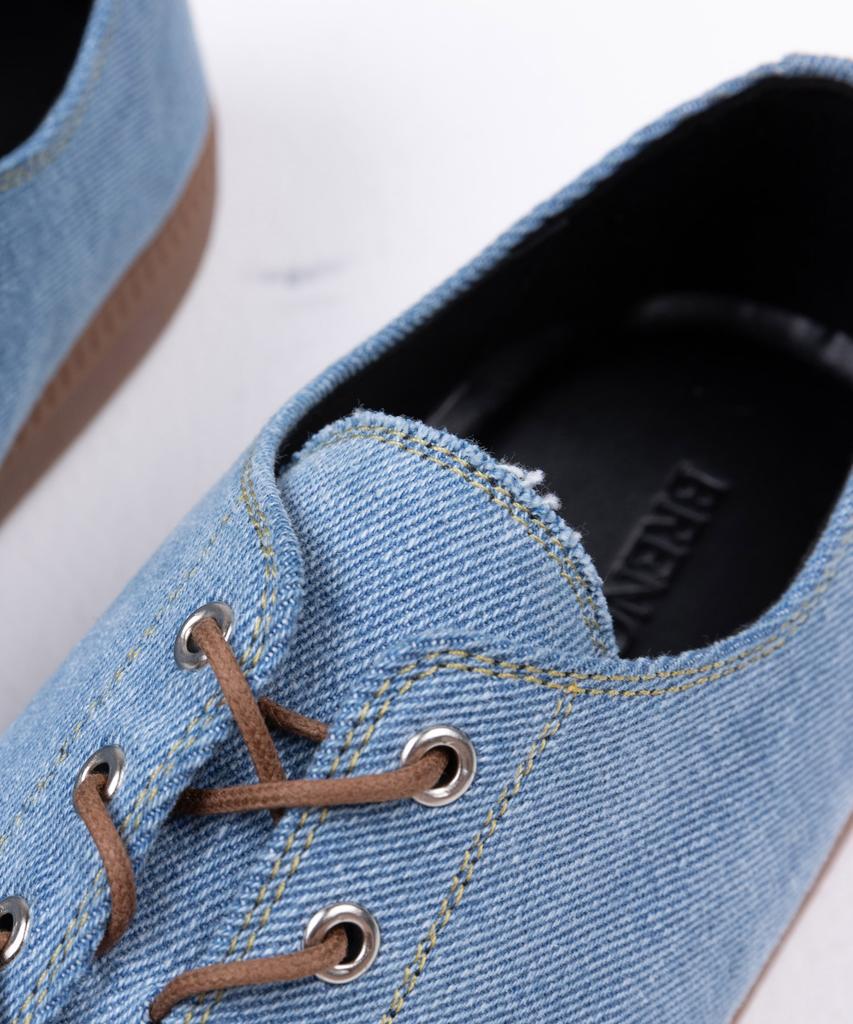 Brenowelt Vector Washed Denim Sneakers