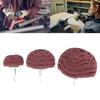 2PCS Nylon Polishing Wheel Mushroom Shape Scouring Pads Practical Alloy Base Polishing Wheel for Grinding Tool