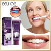 3PCS V34 Purple Toothpaste Mousse Teeth Cleaning Whitening Toothpaste Yellow Teeth Removing Tooth Stains Oral Cleaning Hygiene NEW