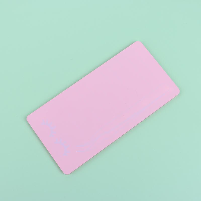 Acrylic Novel Lashes Palette Holder Eyelash Display Board With Magnetic Design For Eyelash Tweezers Storage