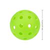6 st Lysande Nattlampa Grön Pickleball 74mm Hållbar Boll med 40 Hål för Utomhustävling Lysande i Mörkret