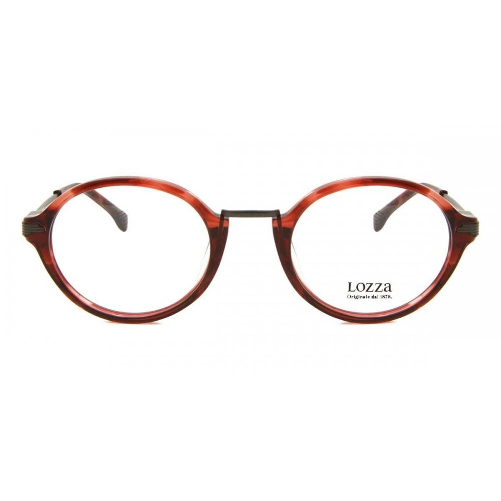 Lozza Vl4099 01ew Unisex Eyeglasses Burgundy/48-23-140