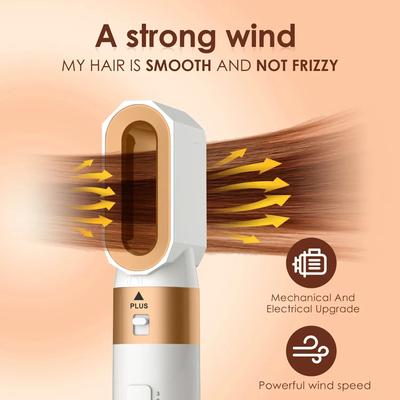 Professional Hair Dryer 5 In 1 Hair Styler High Speed Hot Air Brush Powerful Blow Dryer Multifunctional Constant Negative Ions